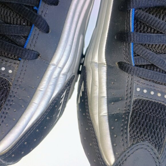 Nike Shox R4 Blue Silver Men’s 10.5 Running Shoes - Picture 9 of 10